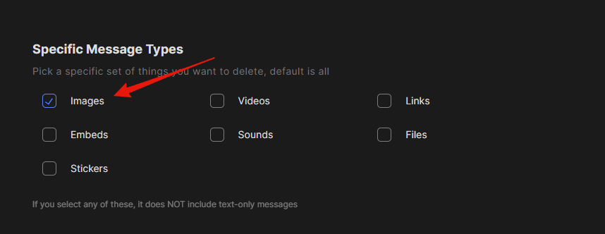 How to quickly remove all images from Discord [Redact App]