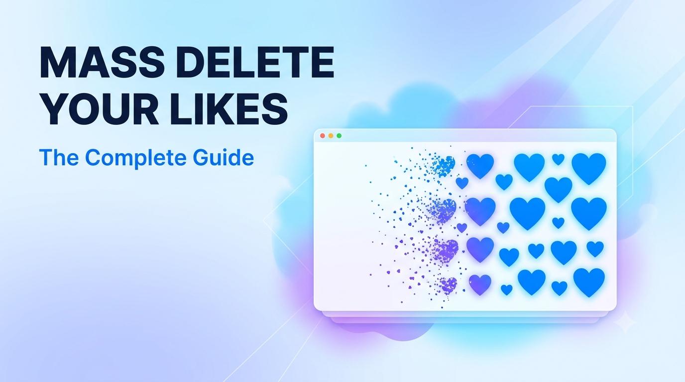 How to Mass Delete Twitter / X Likes