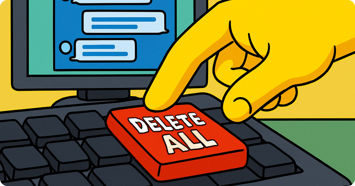 Delete All Skype Messages