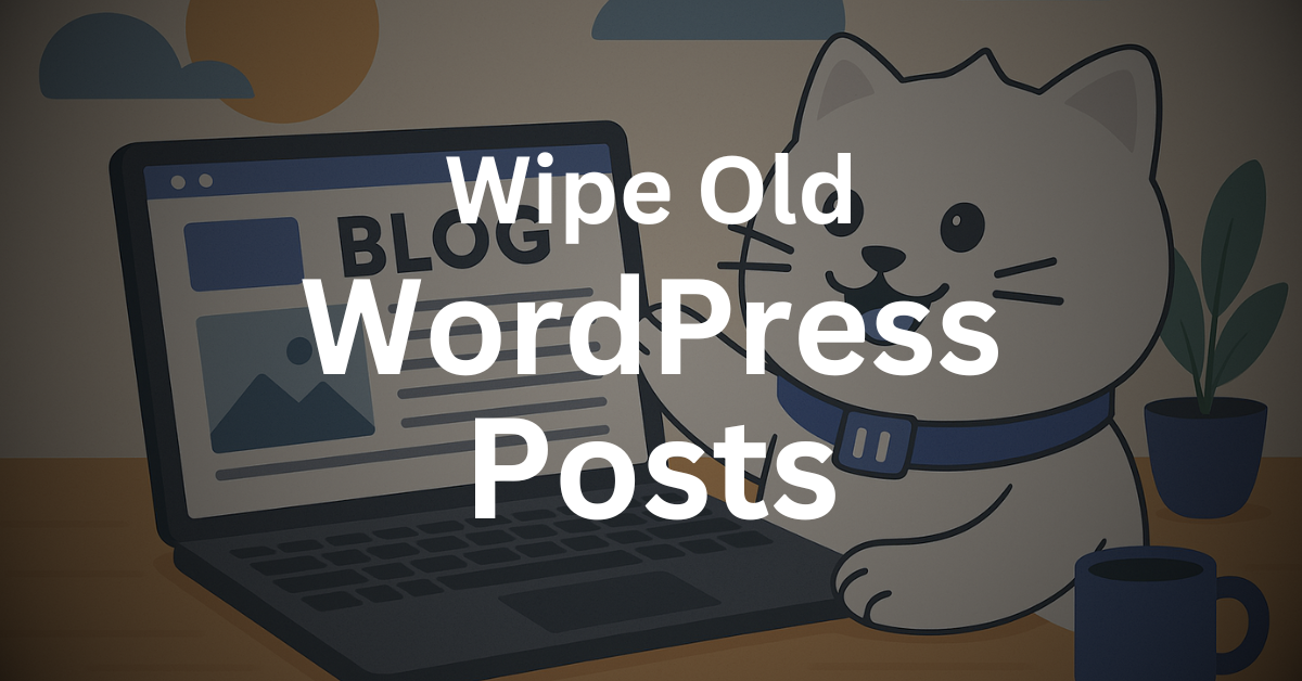 Wipe All WordPress Posts