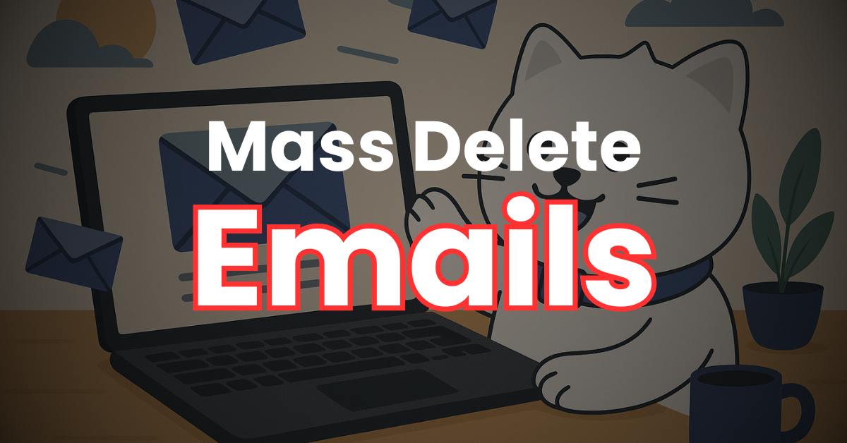Mass Delete Your Emails with Redact.dev