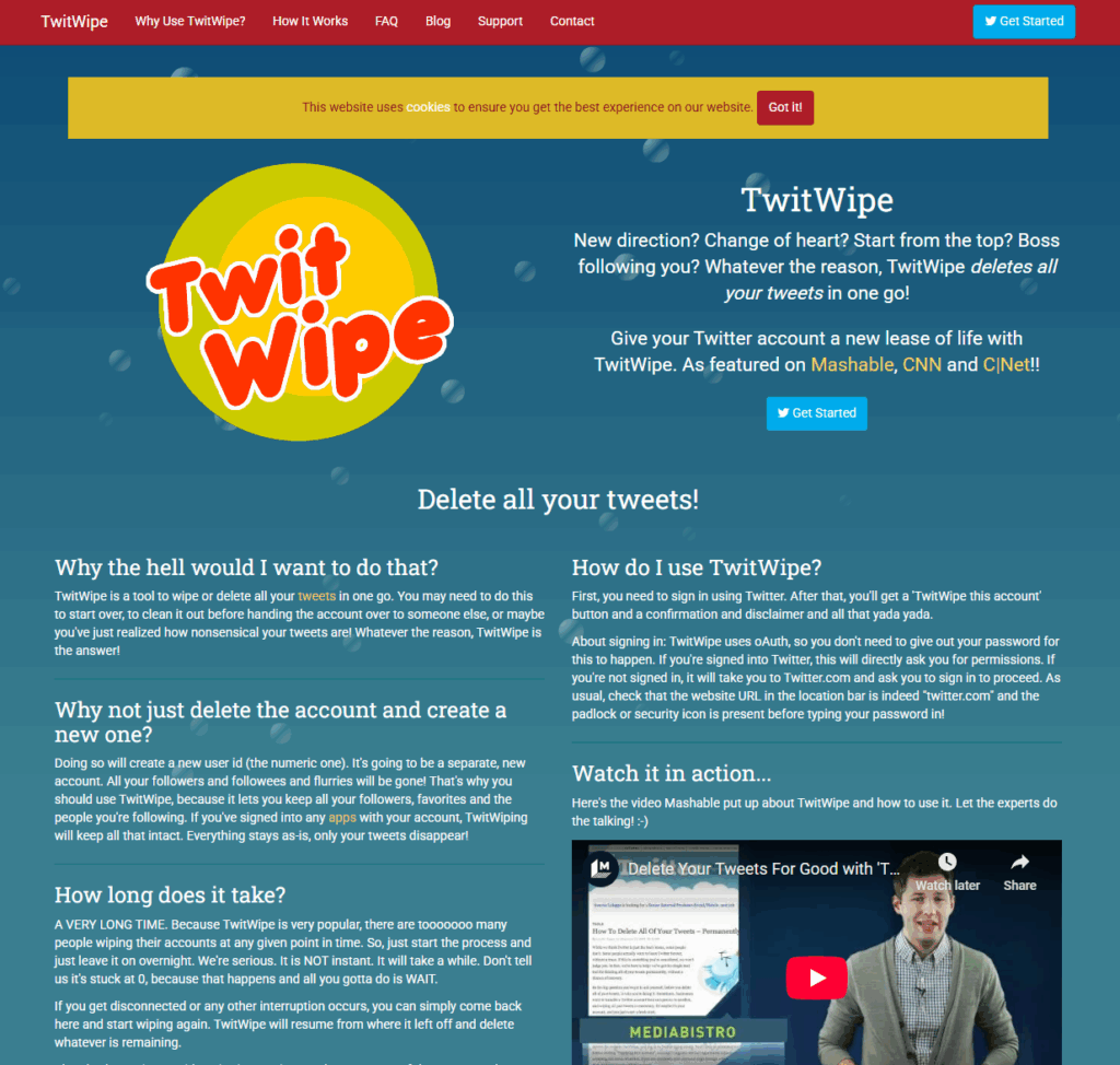 TwitWipe