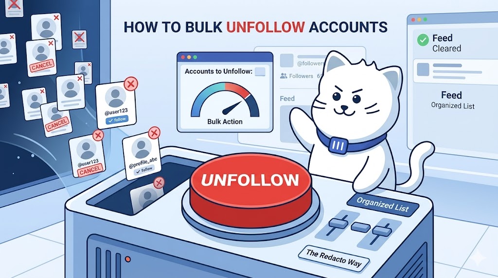 How To Bulk Unfollow Twitter/X Accounts