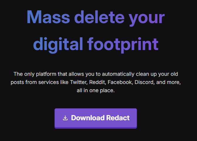 Visit redact.dev and click the 'Download Redact' button.