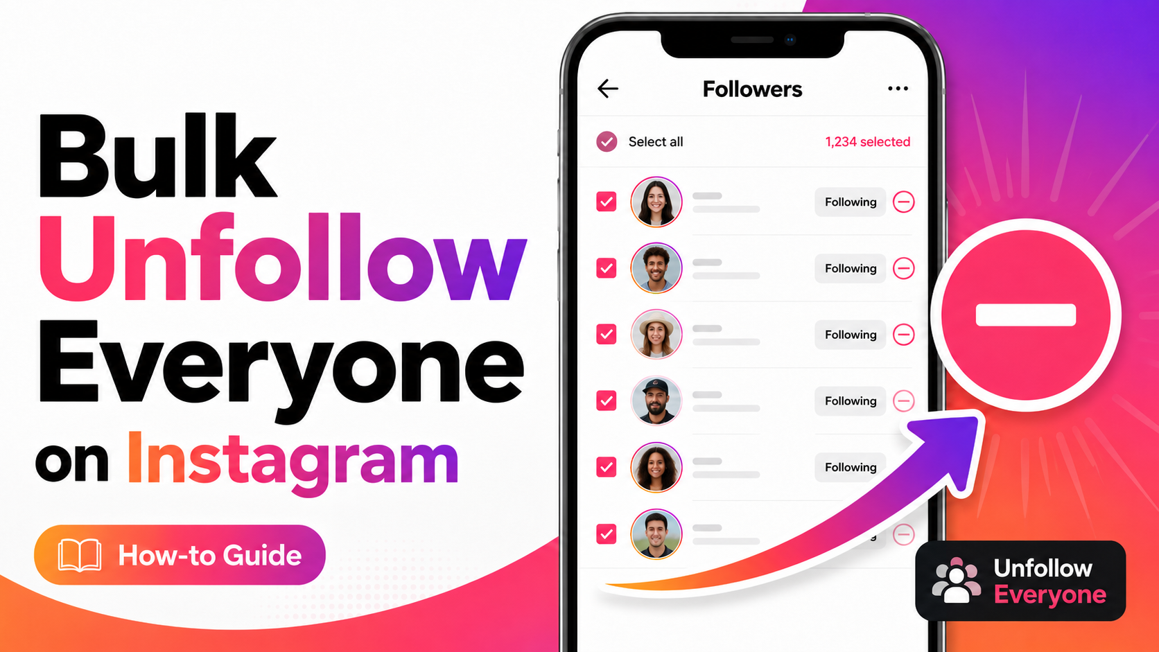 How to Unfollow Everyone on Instagram
