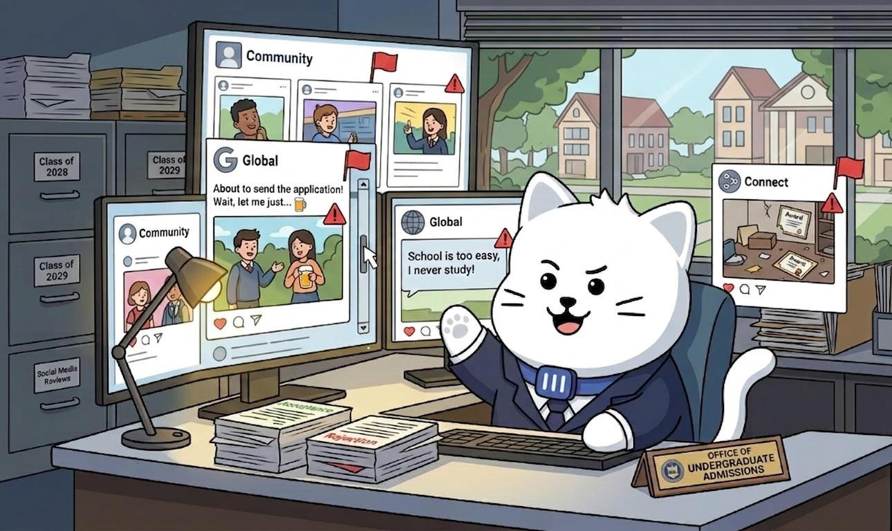 Do College Admission Officers Check Your Social Media History?