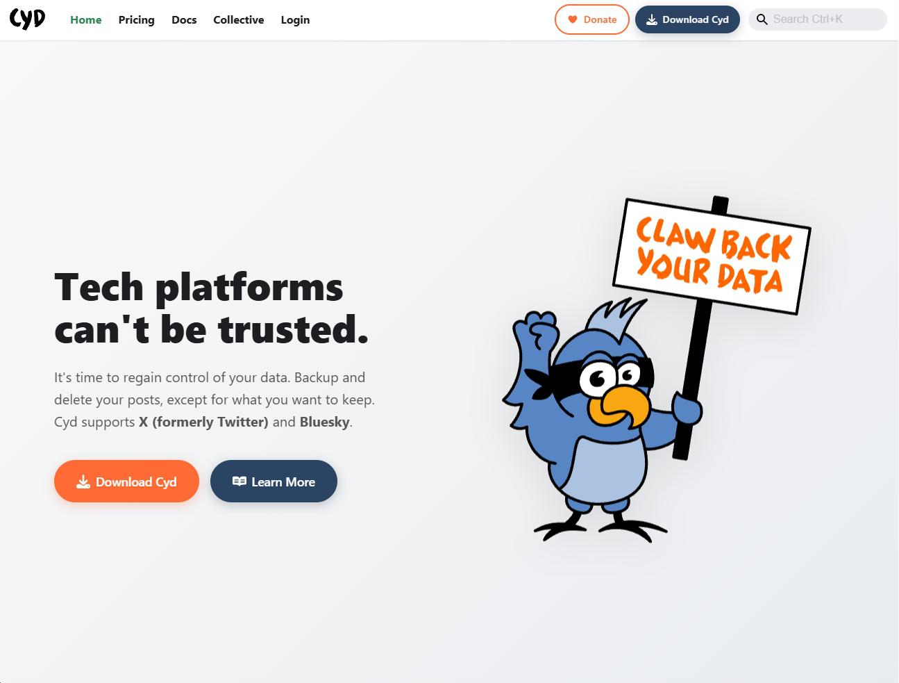 Cyd homepage