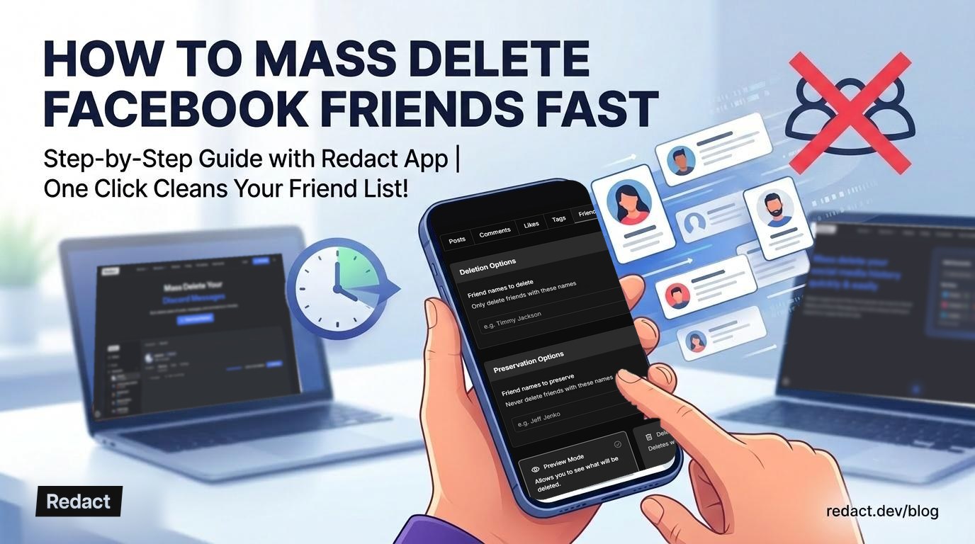 Remove Friends on Facebook Fast, All at Once or One at a Time