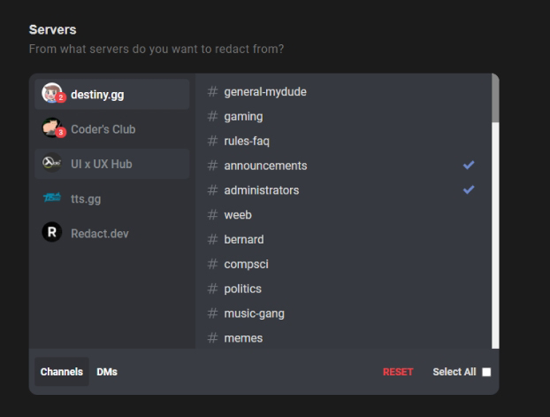 Delete Messages in Discord Servers