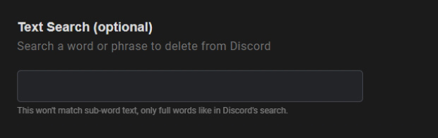 Mass delete Discord messages