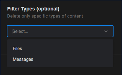 Specific message types