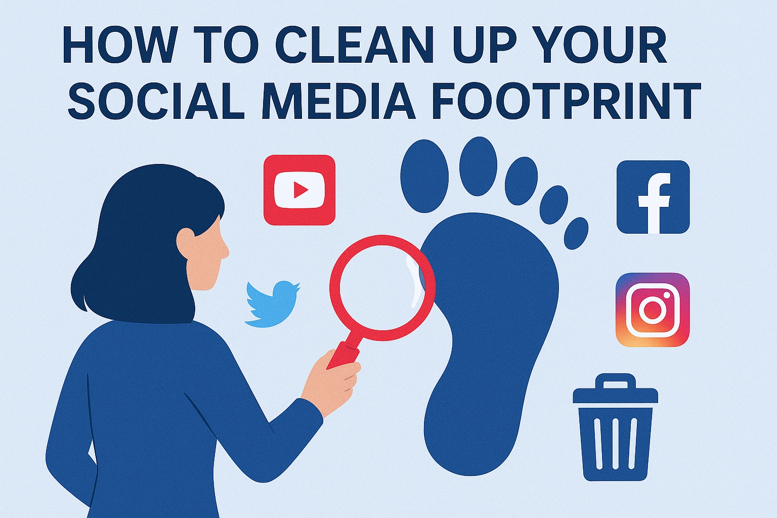How to Clean Up Your Social Media Footprint Before a Job Search